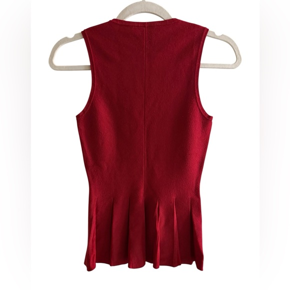 Theory Sleeveless Peplum Knit Top – Size XS (P) – Excellent Condition - Picture 4 of 6